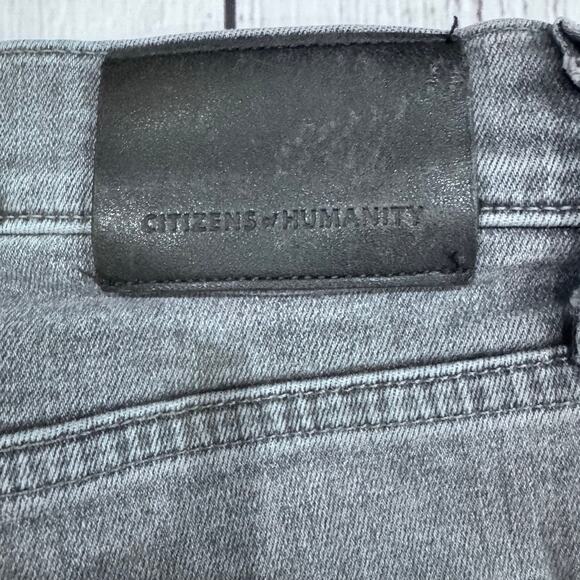 Citizens of Humanity The London Slim Taper Jeans Sycamore Gray Stretch 32x29 - Picture 7 of 10